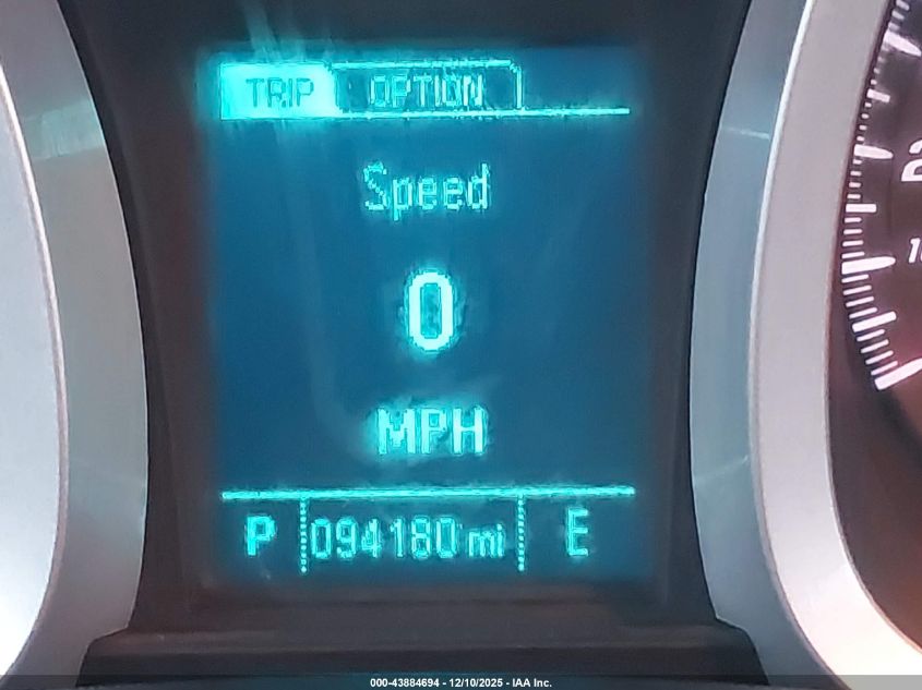 2013 Chevrolet Equinox Ltz VIN: 2GNFLGE31D6275376 Lot: 43884694