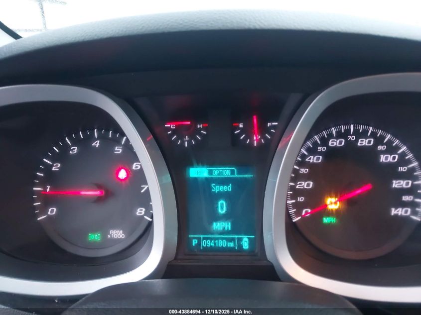 2013 Chevrolet Equinox Ltz VIN: 2GNFLGE31D6275376 Lot: 43884694