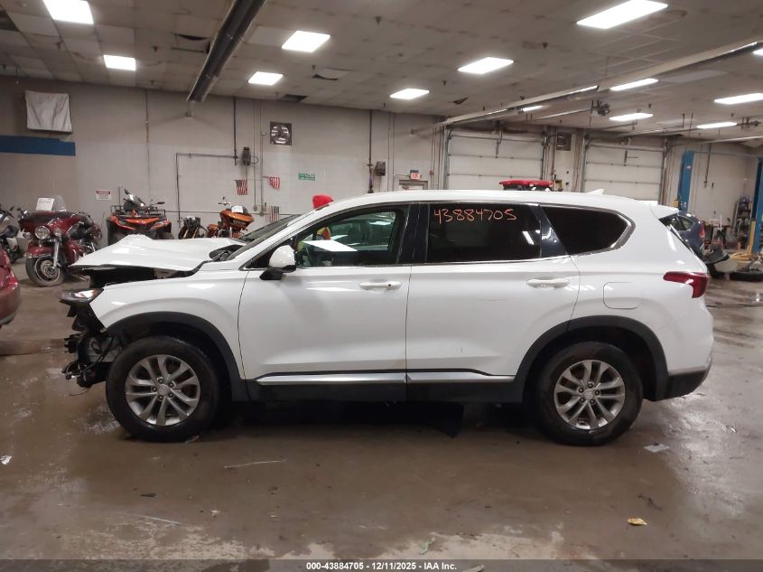 2020 Hyundai Santa Fe Sel VIN: 5NMS3CAD3LH289012 Lot: 43884705