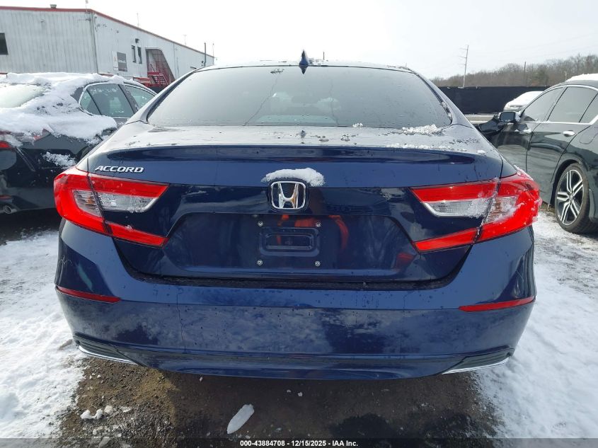 2020 Honda Accord Lx VIN: 1HGCV1F16LA030835 Lot: 43884708