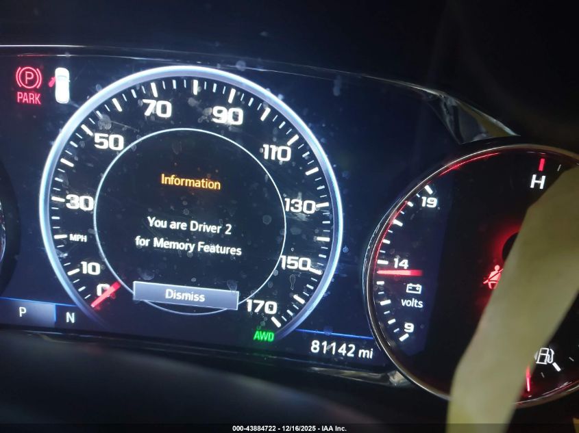 2023 GMC Acadia Awd Denali VIN: 1GKKNXLS7PZ247574 Lot: 43884722