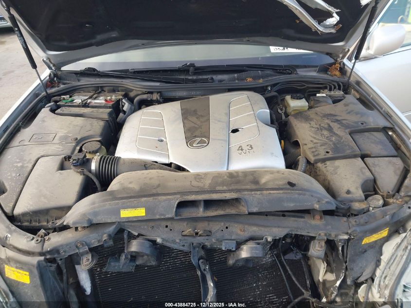 2005 Lexus Ls 430 VIN: JTHBN36F750176315 Lot: 43884725