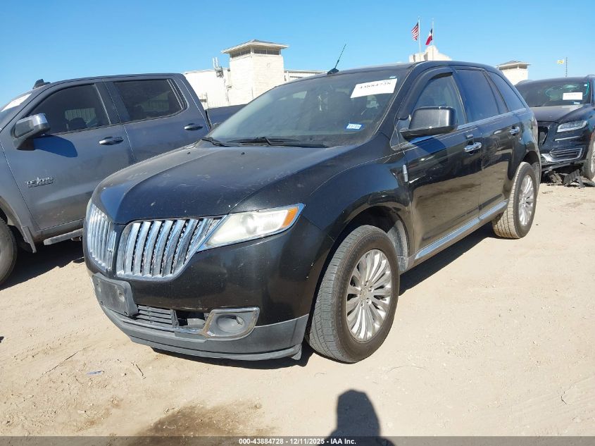 2011 Lincoln Mkx VIN: 2LMDJ6JK3BBJ06574 Lot: 43884728