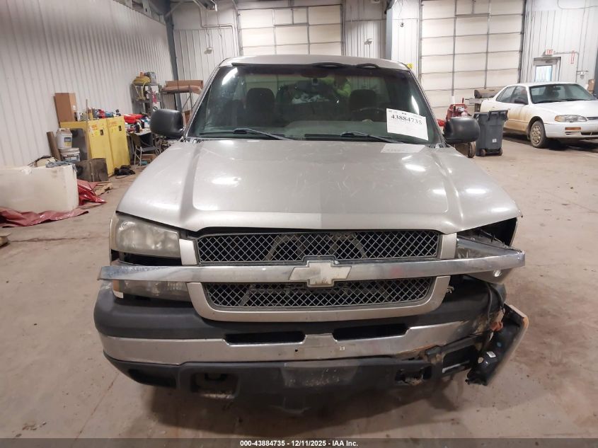 2003 Chevrolet Silverado 1500 Ls VIN: 1GCEC14T73Z272567 Lot: 43884735