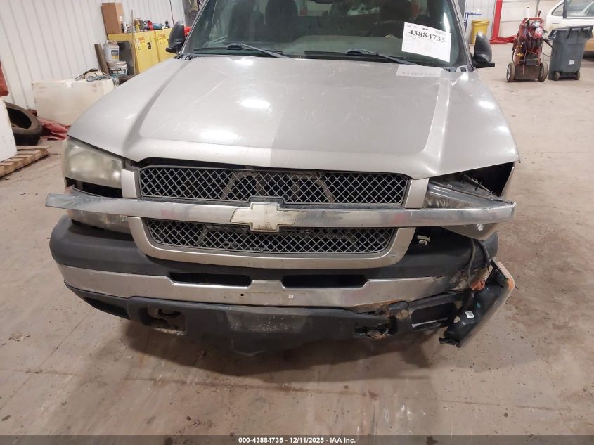 2003 Chevrolet Silverado 1500 Ls VIN: 1GCEC14T73Z272567 Lot: 43884735