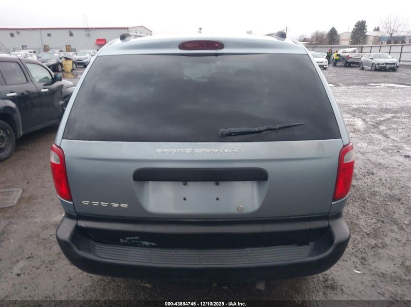 2005 Dodge Grand Caravan Se VIN: 1D4GP24R65B289365 Lot: 43884746