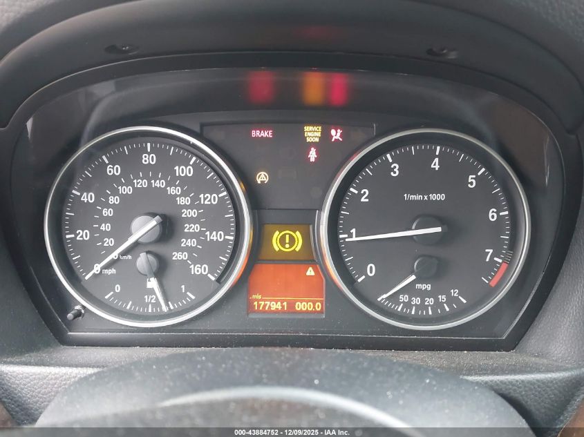 2009 BMW 328I VIN: WBAUT93599A190762 Lot: 43884752