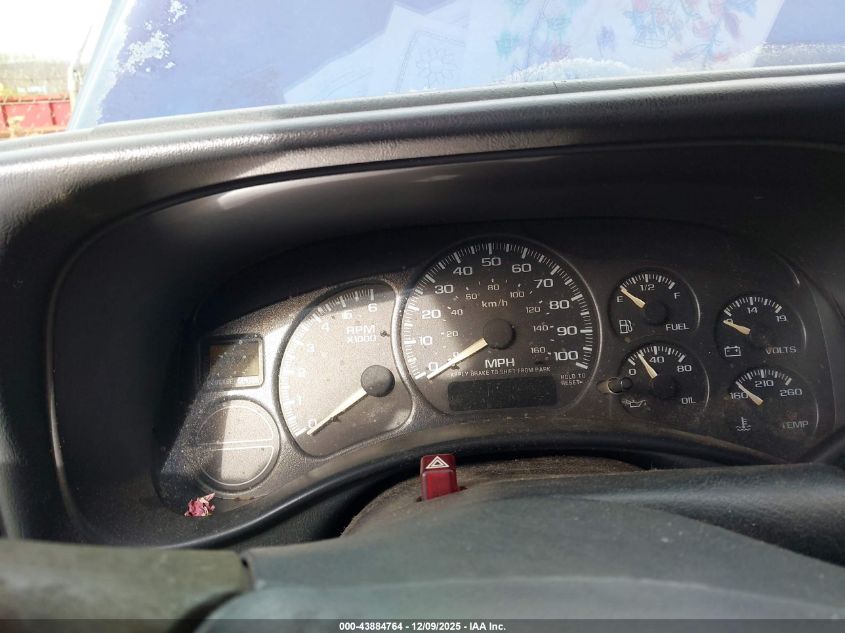 2002 Chevrolet Silverado 1500 Ls VIN: 2GCEK19T721135079 Lot: 43884764