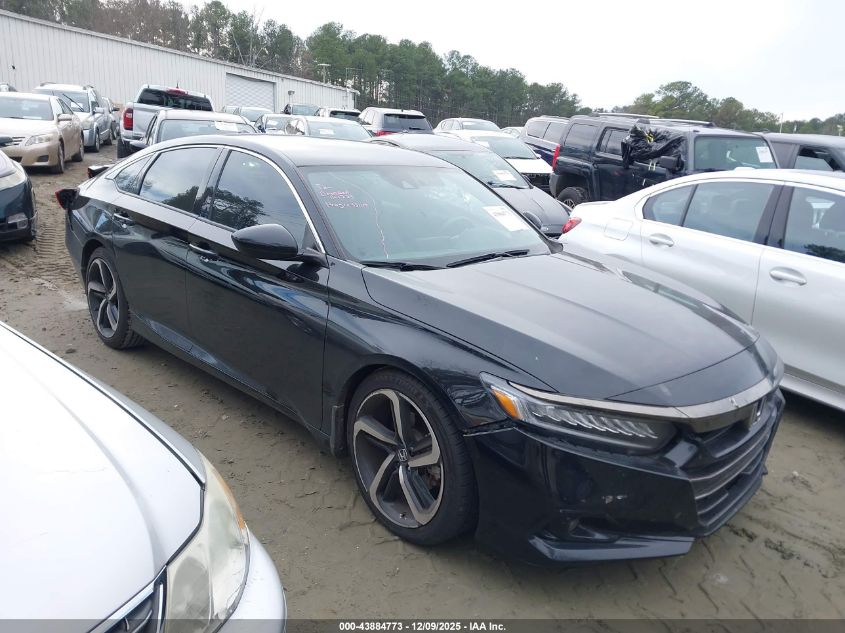 2022 Honda Accord Sport VIN: 1HGCV1F36NA117915 Lot: 43884773