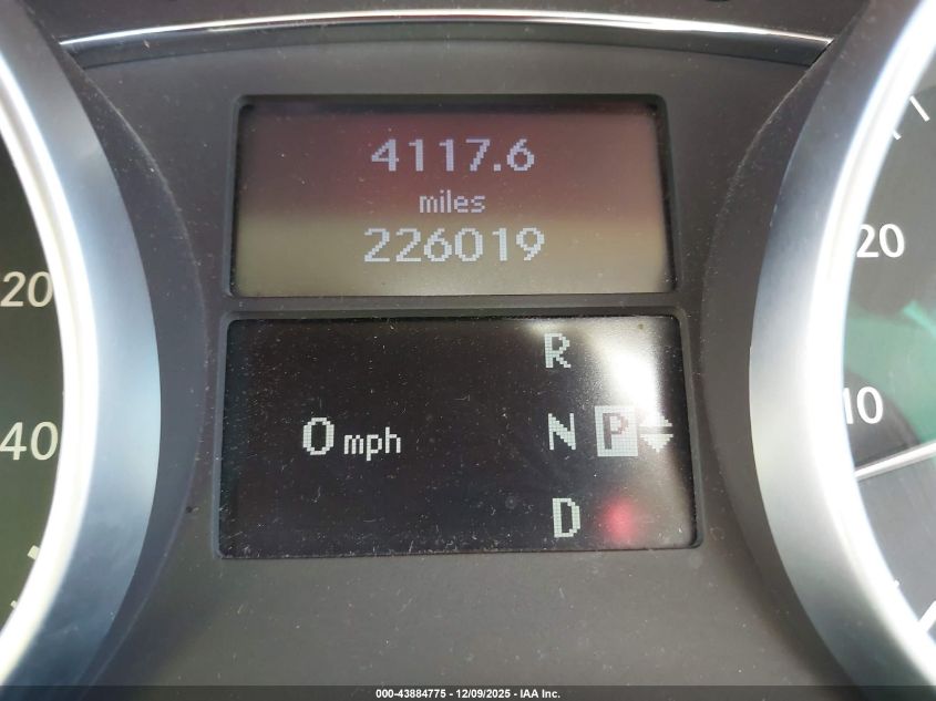 2006 Mercedes-Benz Ml 500 4Matic VIN: 4JGBB75E76A062994 Lot: 43884775