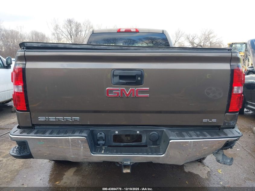 2015 GMC Sierra 1500 Sle VIN: 1GTV2UEC9FZ369650 Lot: 43884778