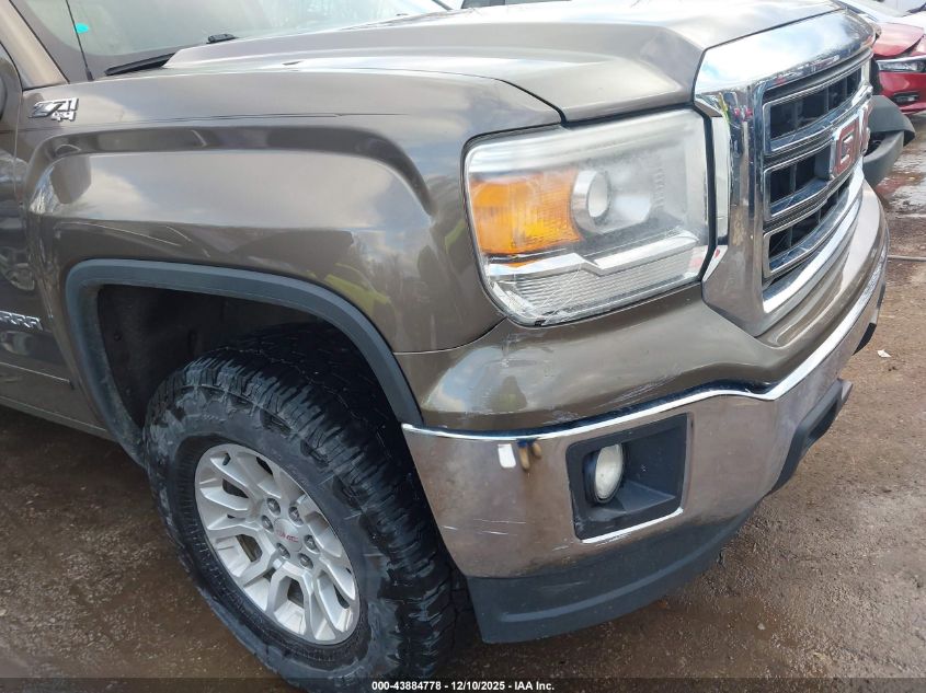 2015 GMC Sierra 1500 Sle VIN: 1GTV2UEC9FZ369650 Lot: 43884778