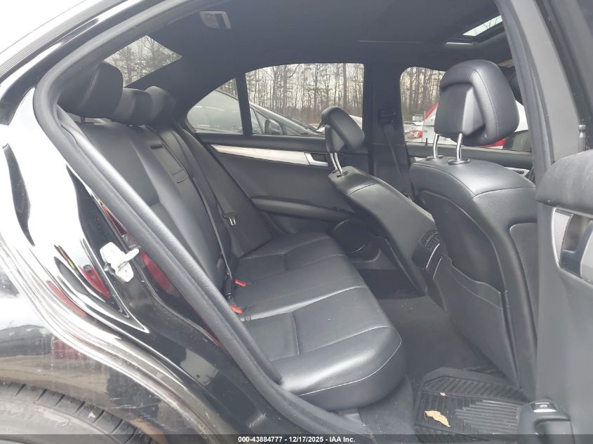 2013 Mercedes-Benz C 250 Sport VIN: WDDGF4HB4DR261472 Lot: 43884777