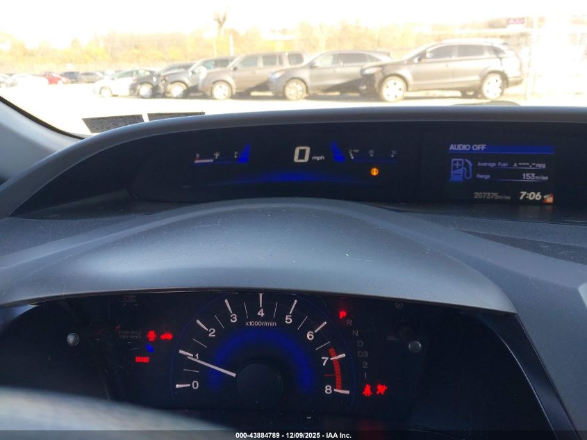 2012 Honda Civic Lx VIN: 19XFB2F53CE372463 Lot: 43884789