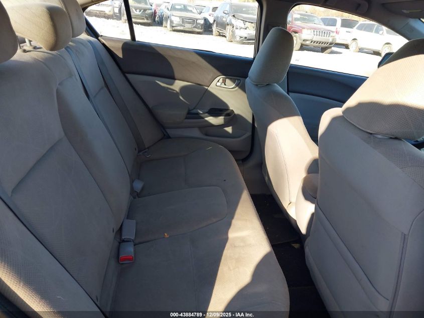 2012 Honda Civic Lx VIN: 19XFB2F53CE372463 Lot: 43884789