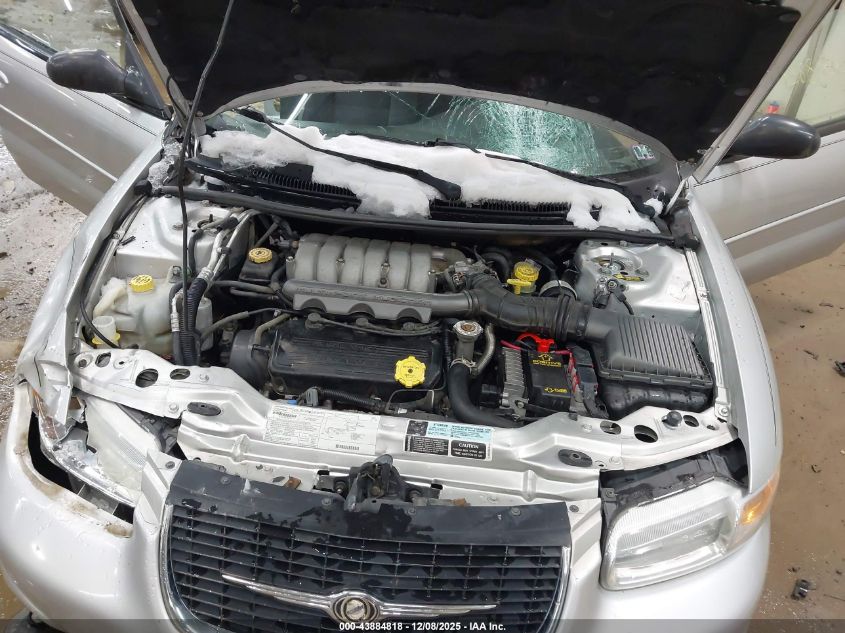 2000 Chrysler Sebring Jxi VIN: 3C3EL55H1YT285786 Lot: 43884818