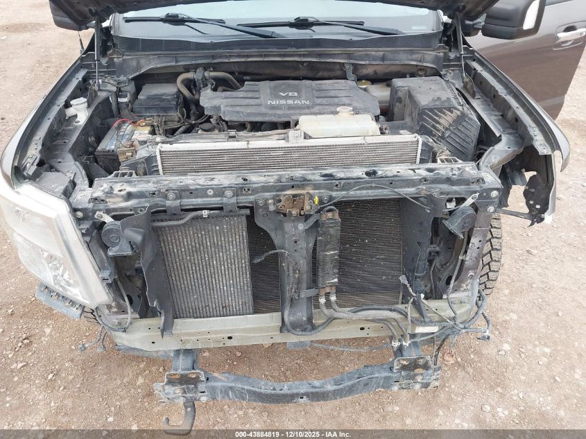 2017 Nissan Titan Xd Sv Gas VIN: 1N6AA1F42HN500318 Lot: 43884819