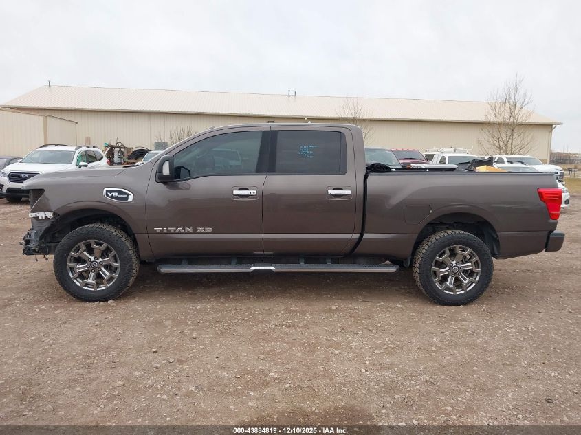 2017 Nissan Titan Xd Sv Gas VIN: 1N6AA1F42HN500318 Lot: 43884819