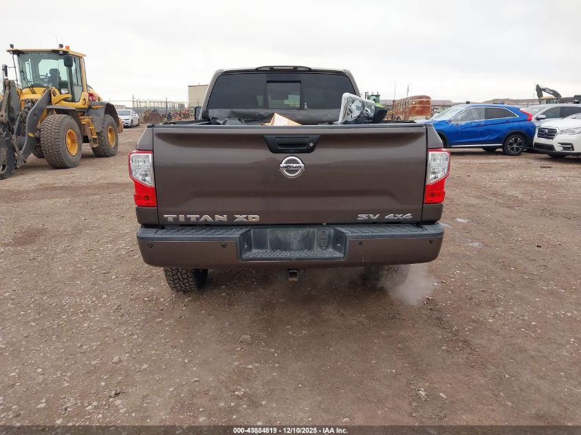 2017 Nissan Titan Xd Sv Gas VIN: 1N6AA1F42HN500318 Lot: 43884819