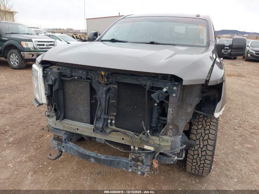 2017 Nissan Titan Xd Sv Gas VIN: 1N6AA1F42HN500318 Lot: 43884819