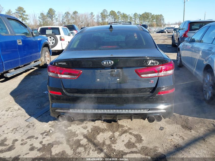 2019 Kia Optima S VIN: 5XXGT4L36KG288773 Lot: 43884828