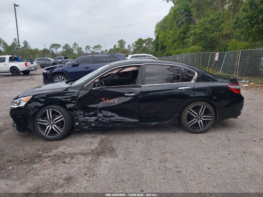 2017 Honda Accord Sport Se VIN: 1HGCR2F15HA156847 Lot: 43884854