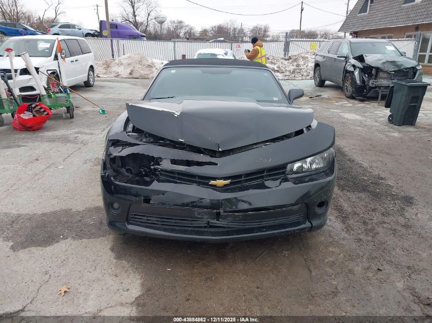 2014 Chevrolet Camaro 1Lt VIN: 2G1FB3D30E9248670 Lot: 43884862