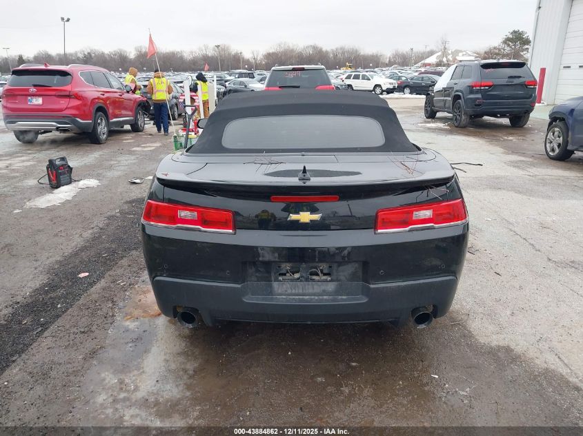 2014 Chevrolet Camaro 1Lt VIN: 2G1FB3D30E9248670 Lot: 43884862