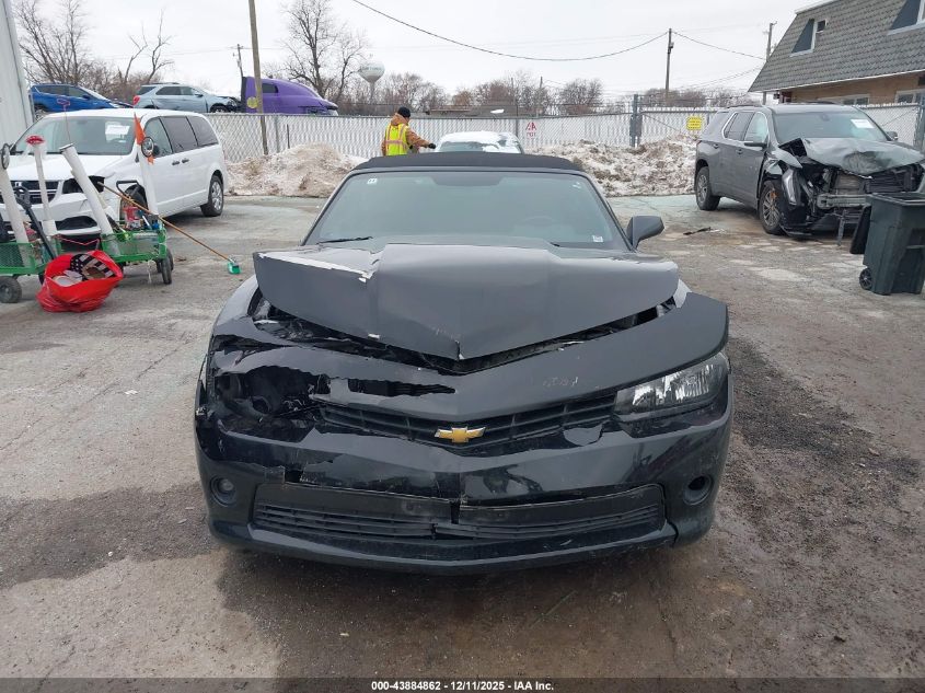 2014 Chevrolet Camaro 1Lt VIN: 2G1FB3D30E9248670 Lot: 43884862