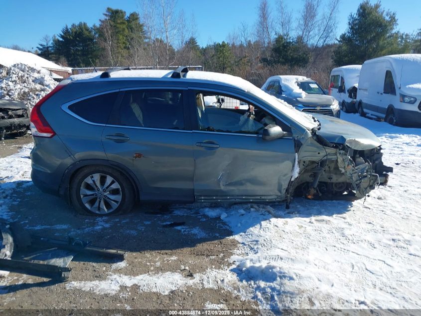 2012 Honda Cr-V Ex-L VIN: 2HKRM4H77CH600820 Lot: 43884874