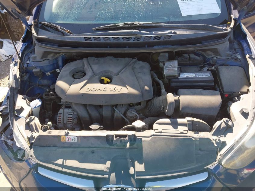 2016 Hyundai Elantra Se VIN: 5NPDH4AE7GH701823 Lot: 43884891