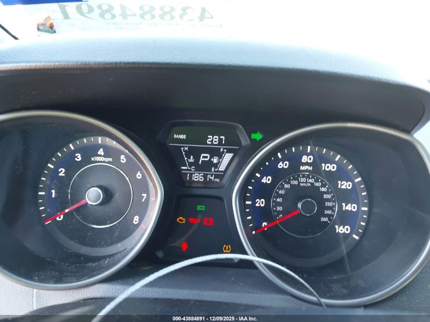 2016 Hyundai Elantra Se VIN: 5NPDH4AE7GH701823 Lot: 43884891