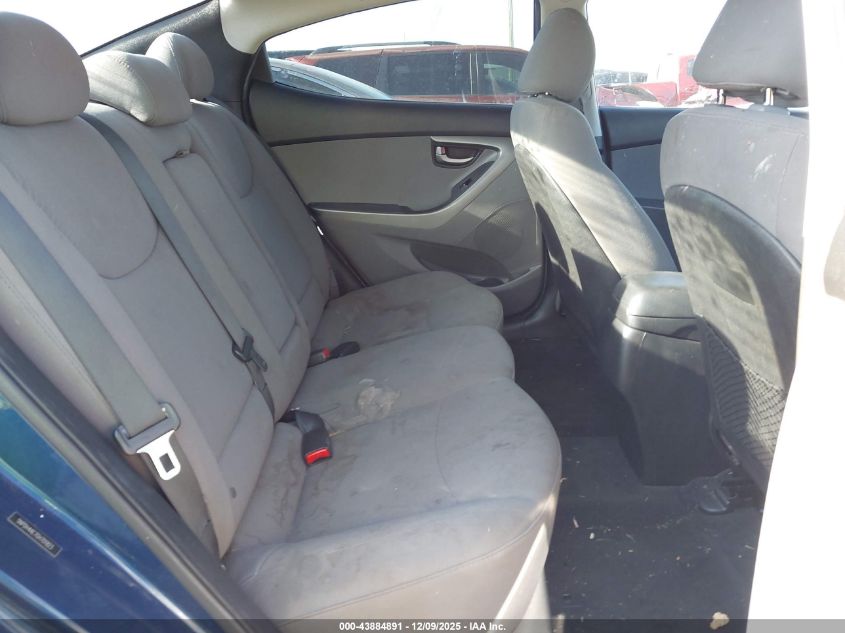 2016 Hyundai Elantra Se VIN: 5NPDH4AE7GH701823 Lot: 43884891