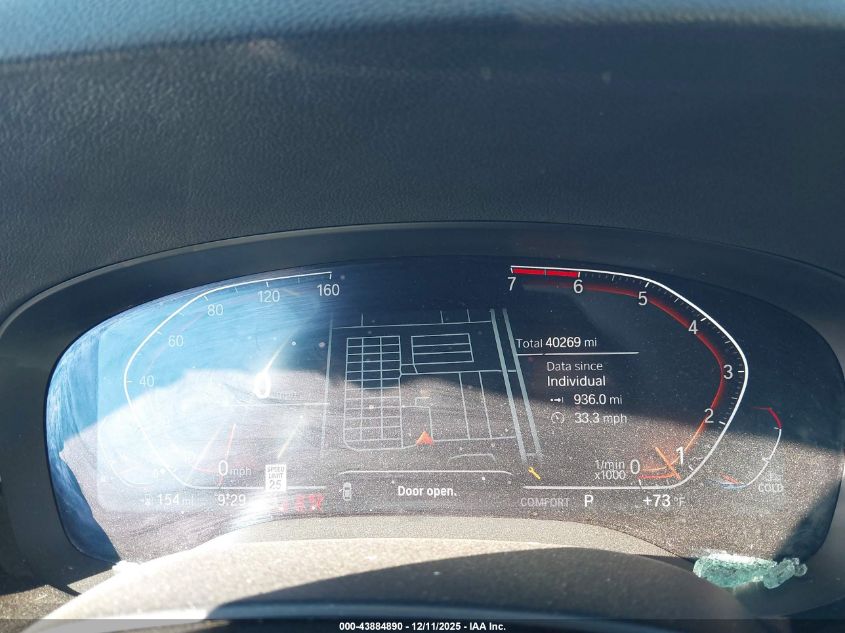 2022 BMW 530 I VIN: WBA53BH05NWX39606 Lot: 43884890