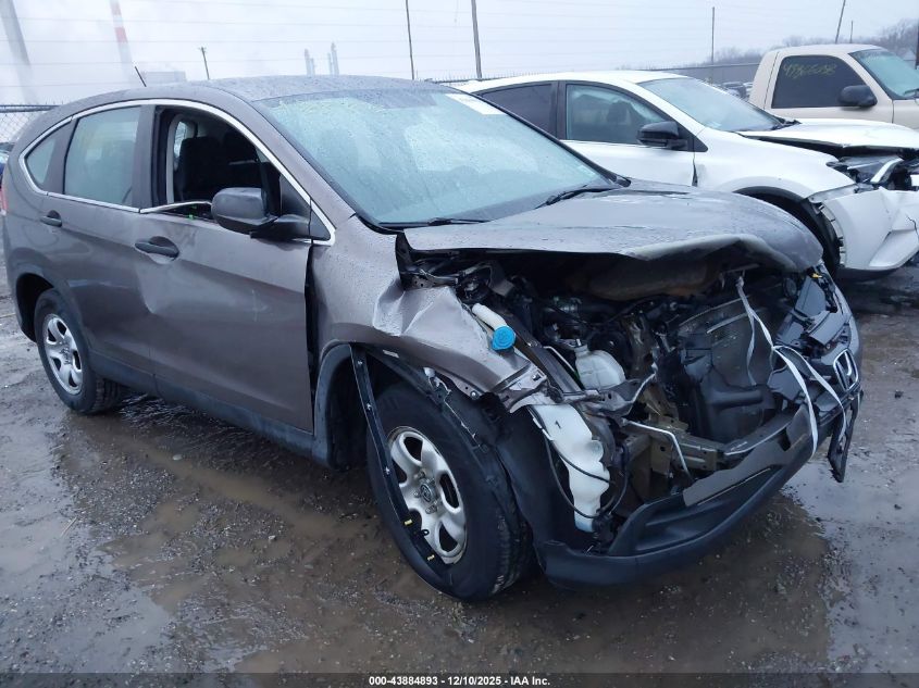 2013 Honda Cr-V Lx VIN: 5J6RM3H32DL011947 Lot: 43884893