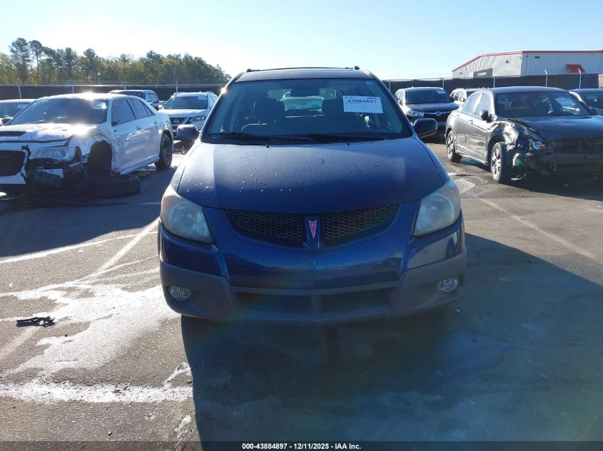 2003 Pontiac Vibe Gt VIN: 5Y2SN62L43Z440923 Lot: 43884897