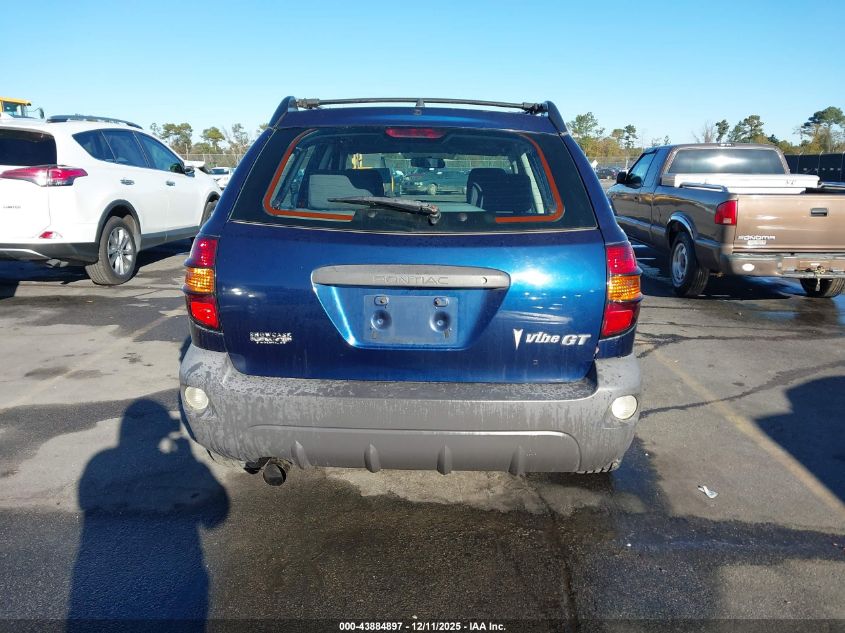 2003 Pontiac Vibe Gt VIN: 5Y2SN62L43Z440923 Lot: 43884897