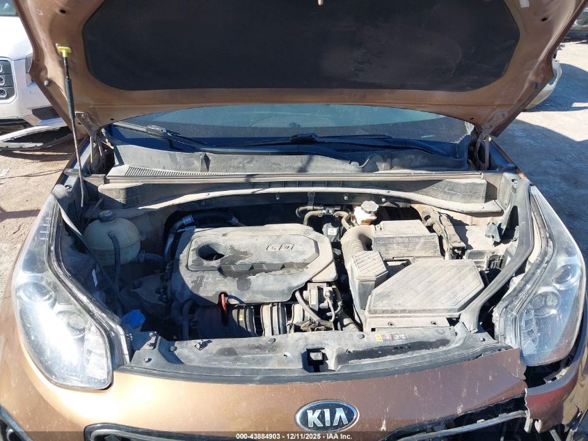 2017 Kia Sportage Ex VIN: KNDPN3AC7H7192384 Lot: 43884903