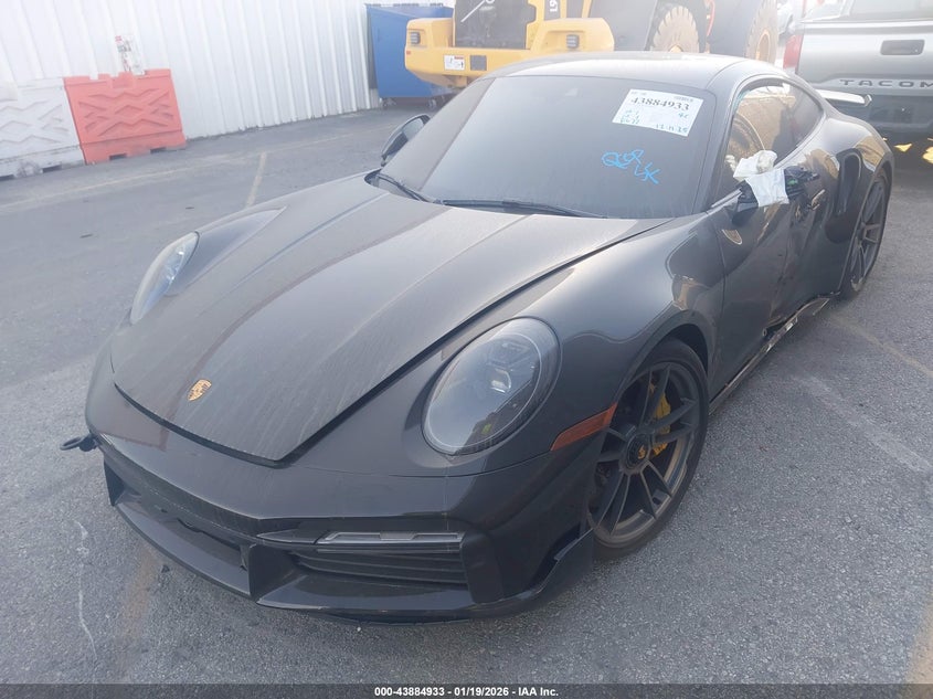 Vin: wp0ad2a90ss265655, lot: 44380485, porsche 911 turbo 50 years/turbo cabriolet/turbo s cabriolet 20252