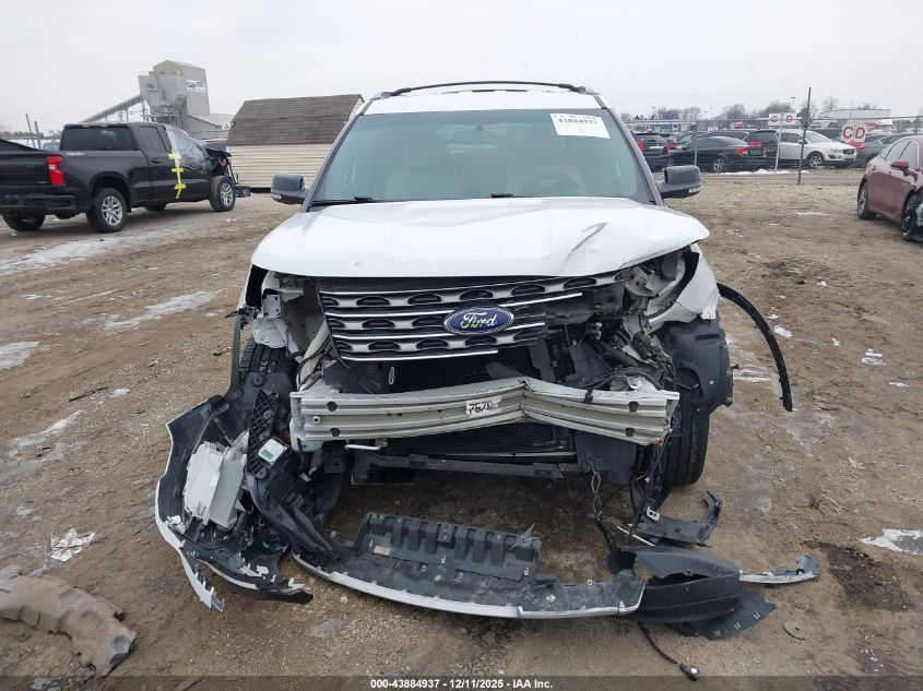 2017 Ford Explorer Xlt VIN: 1FM5K8D80HGB44466 Lot: 43884937
