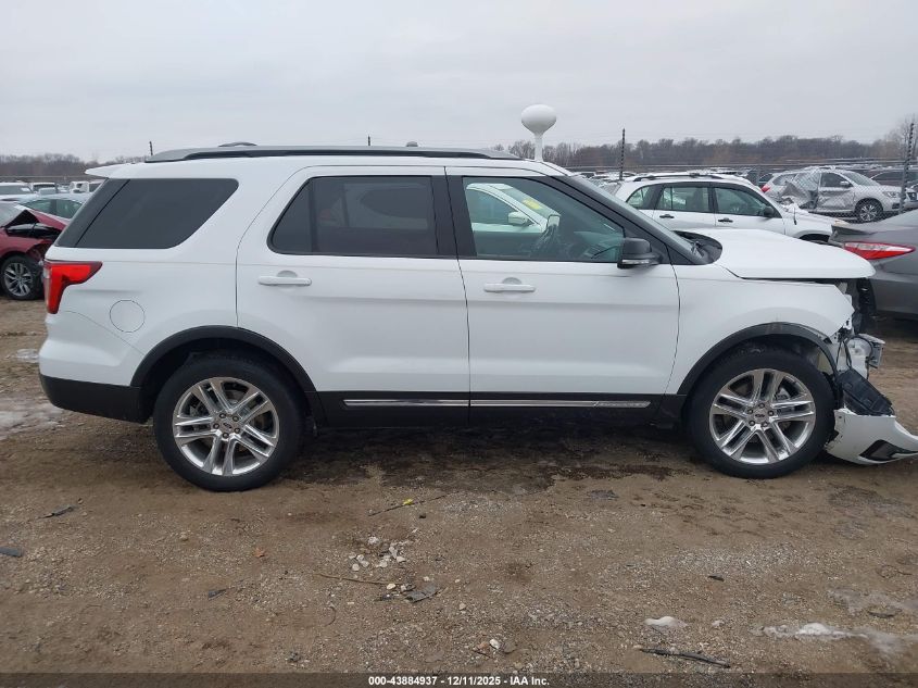 2017 Ford Explorer Xlt VIN: 1FM5K8D80HGB44466 Lot: 43884937