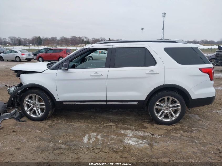2017 Ford Explorer Xlt VIN: 1FM5K8D80HGB44466 Lot: 43884937