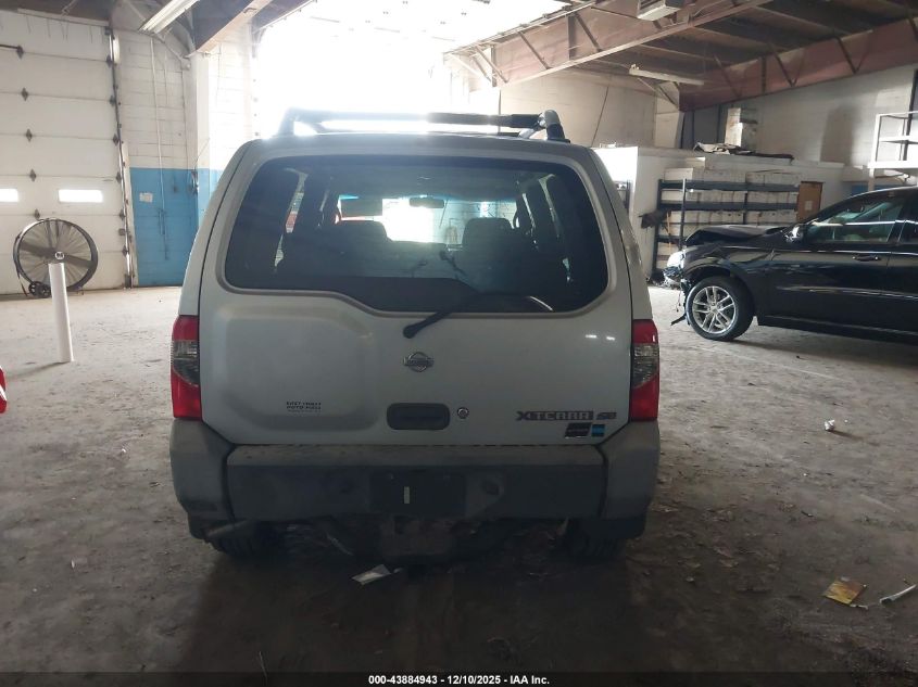 2000 Nissan Xterra Se/Xe VIN: 5N1ED28Y4YC595201 Lot: 43884943