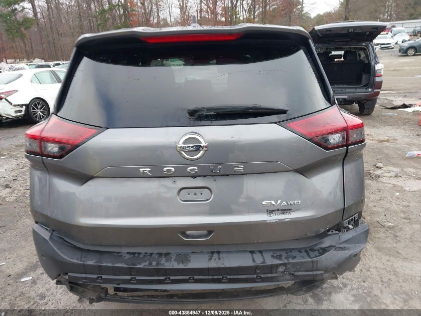 2021 Nissan Rogue Sv Intelligent Awd VIN: 5N1AT3BB7MC767825 Lot: 43884947