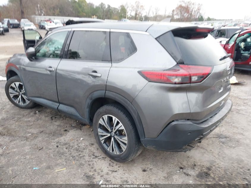 2021 Nissan Rogue Sv Intelligent Awd VIN: 5N1AT3BB7MC767825 Lot: 43884947