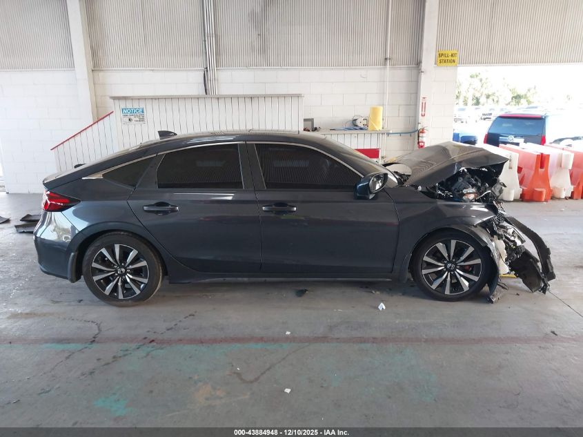 2022 Honda Civic Ex-L VIN: 19XFL1H72NE001061 Lot: 43884948