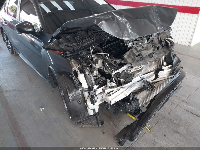 2022 Honda Civic Ex-L VIN: 19XFL1H72NE001061 Lot: 43884948