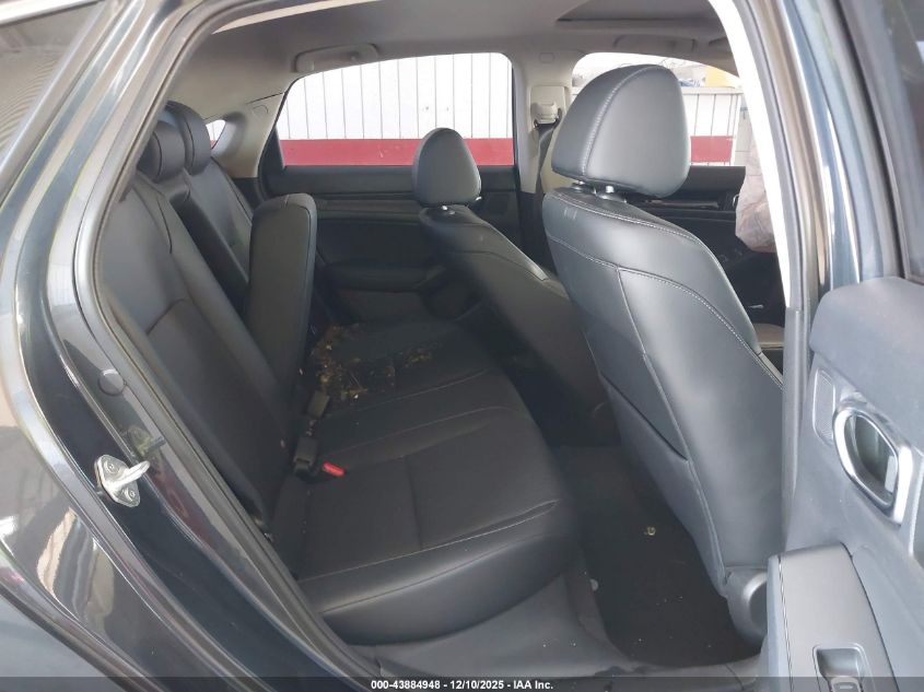 2022 Honda Civic Ex-L VIN: 19XFL1H72NE001061 Lot: 43884948