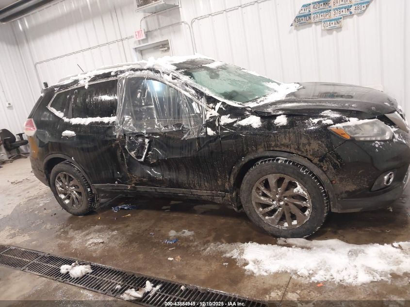 2015 Nissan Rogue Sl VIN: 5N1AT2MV0FC872162 Lot: 43884949