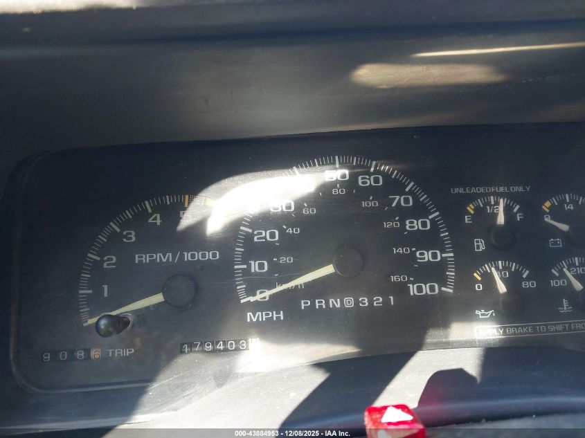 1996 Chevrolet Gmt-400 C1500 VIN: 2GCEC19R0T1199337 Lot: 43884953